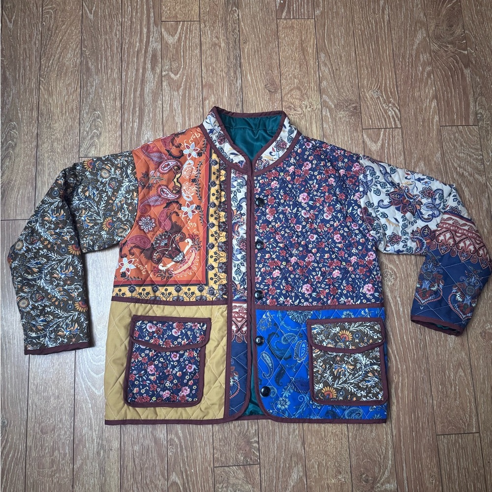 Colorful Patchwork Jacket